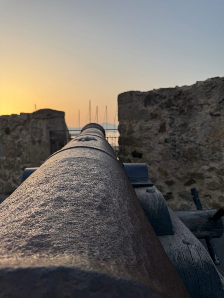 Armata na bastionach Alghero